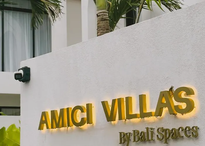 Ferienhaus Amici - 3br Pool Villa, Walk To Cafes - Pererenan Canggu